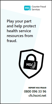 HSC Fraud Awareness Leaflet