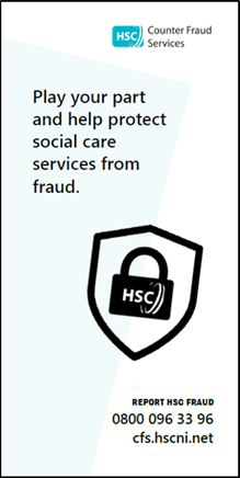 HSC Social Care Fraud Awareness Leaflet